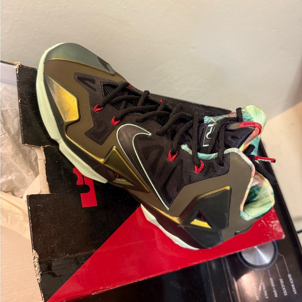 Nike LeBron XX Box with Red Swoosh